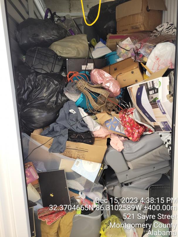 Storage Unit Auction in Montgomery, AL at 775071 UHaul Moving